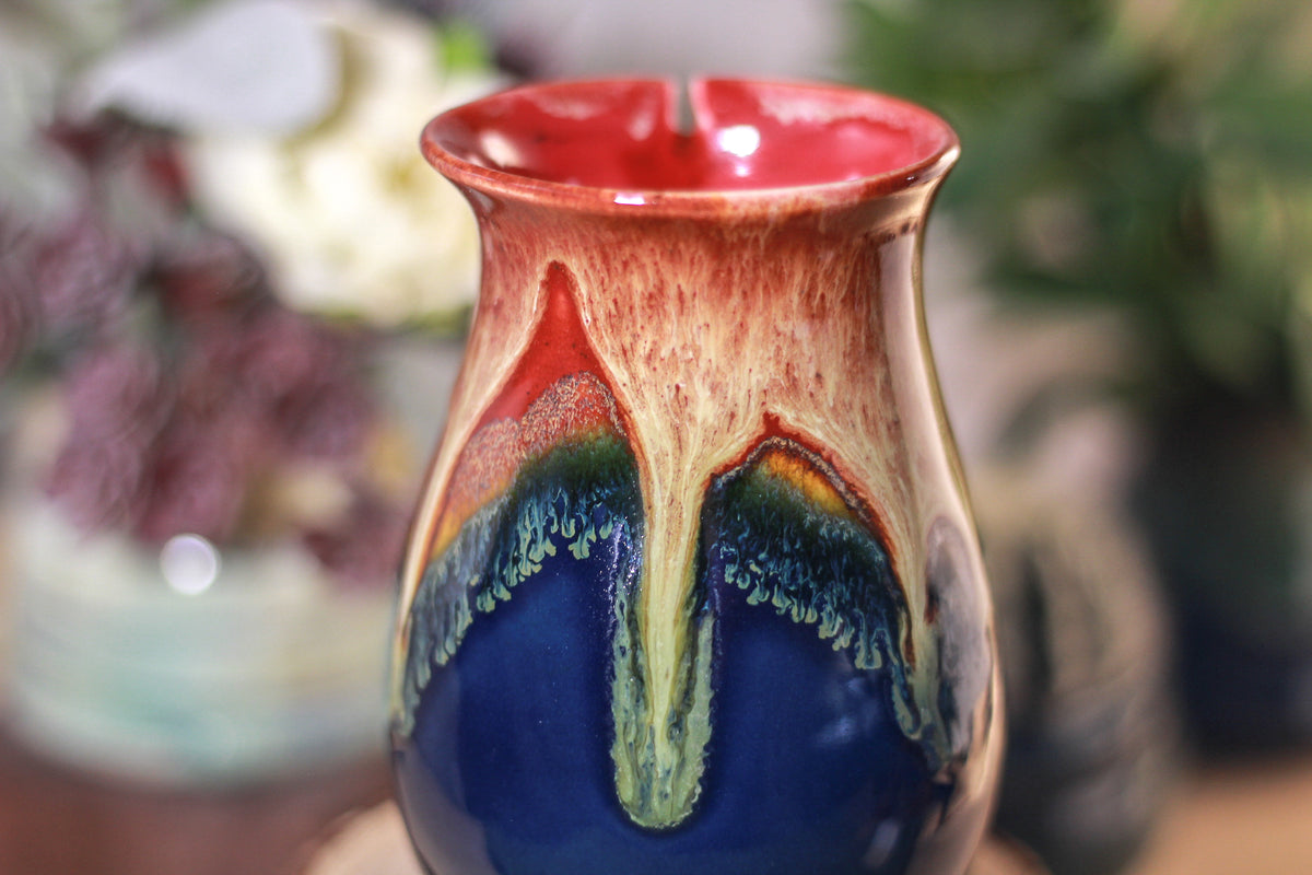 32-C Lava Falls Flared Notched Mug, 14 oz
