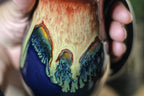 32-C Lava Falls Flared Notched Mug, 14 oz