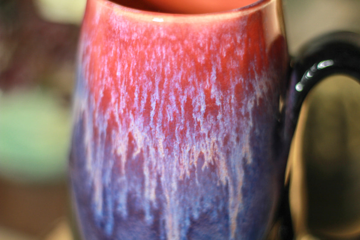 33-C Flaming Phoenix Notched Mug - TOP SHELF, 14 OZ.