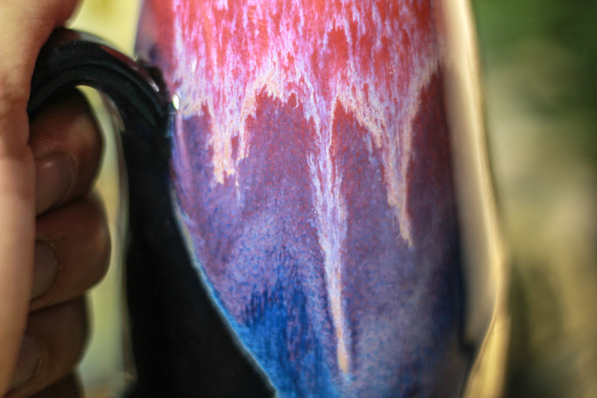 33-C Flaming Phoenix Notched Mug - TOP SHELF, 14 OZ.