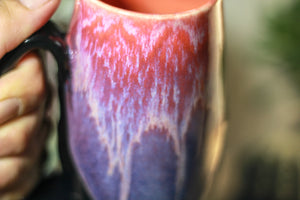 34-C Flaming Phoenix Notched Mug - TOP SHELF, 15 OZ.