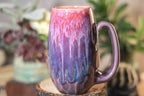 35-C Flaming Phoenix Notched Crystal Mug, 14 OZ.