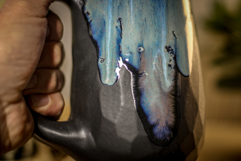 45-E Midnight Tide Crystal Mug, 25 oz.