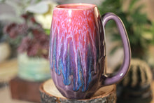Load image into Gallery viewer, 36-C Flaming Phoenix Notched Crystal Mug - TOP SHELF, 14 OZ.