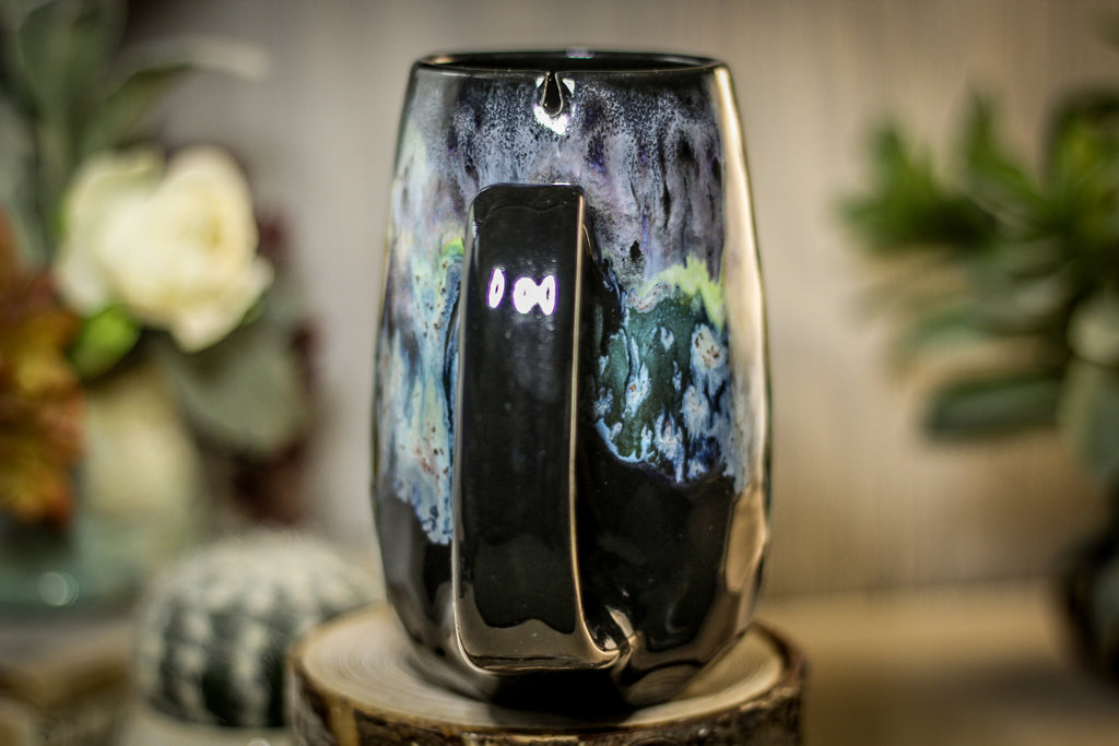 46-D PROTOTYPE Notched Crystal Mug, 17 oz.