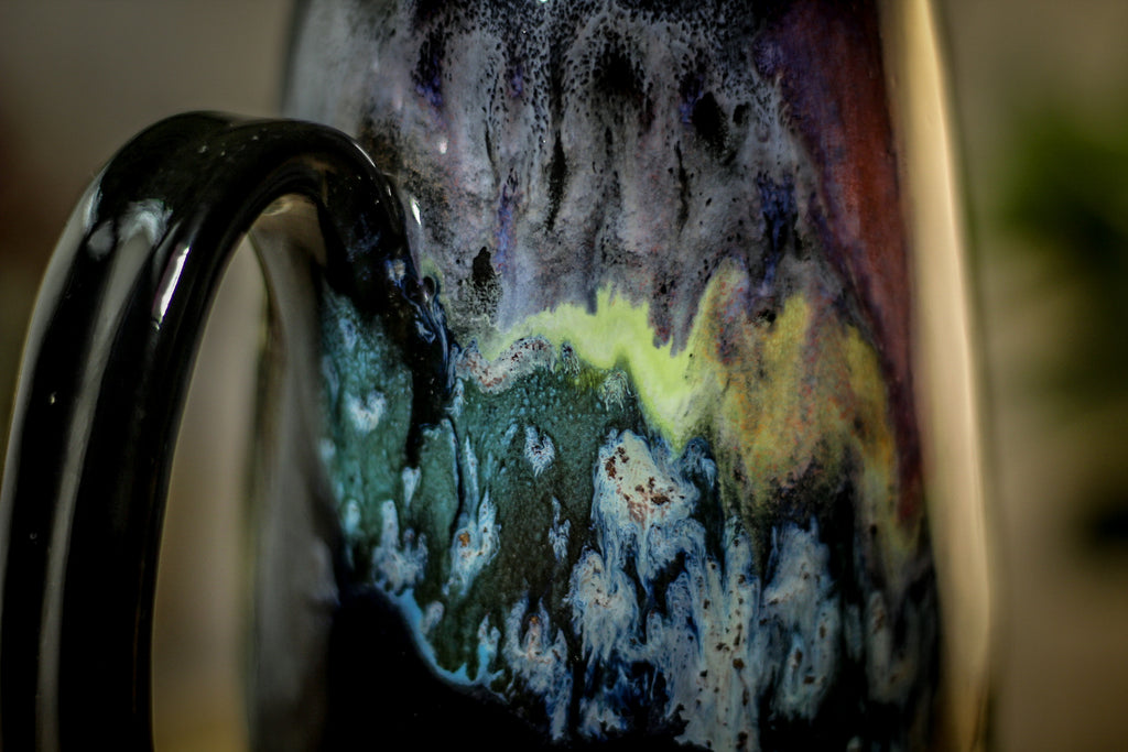 46-D PROTOTYPE Notched Crystal Mug, 17 oz.