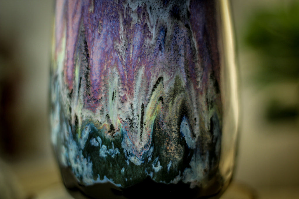 46-D PROTOTYPE Notched Crystal Mug, 17 oz.