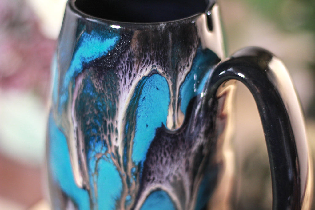 42-E Teal Grotto Notched Mug - MISFIT, 15 oz - 15% off