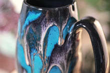 Load image into Gallery viewer, 42-E Teal Grotto Notched Mug - MISFIT, 15 oz - 15% off