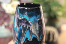 Load image into Gallery viewer, 43-E Teal Grotto Notched Mug - TOP SHELF, 15 oz