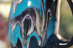 43-E Teal Grotto Notched Mug - TOP SHELF, 15 oz