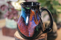 45-A Rainbow Stellar Barely Flared Notched Mug - TOP SHELF, 15 oz