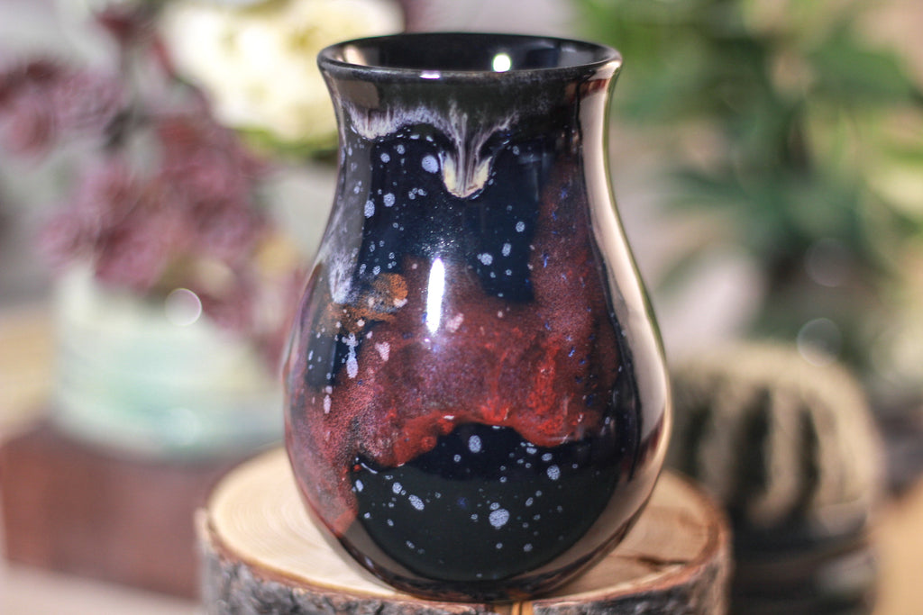 46-A Scarlet Stellar Barely Flared Cup, 11 oz.