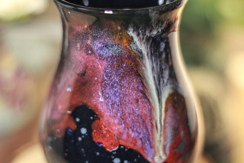 46-A Scarlet Stellar Barely Flared Cup, 11 oz.