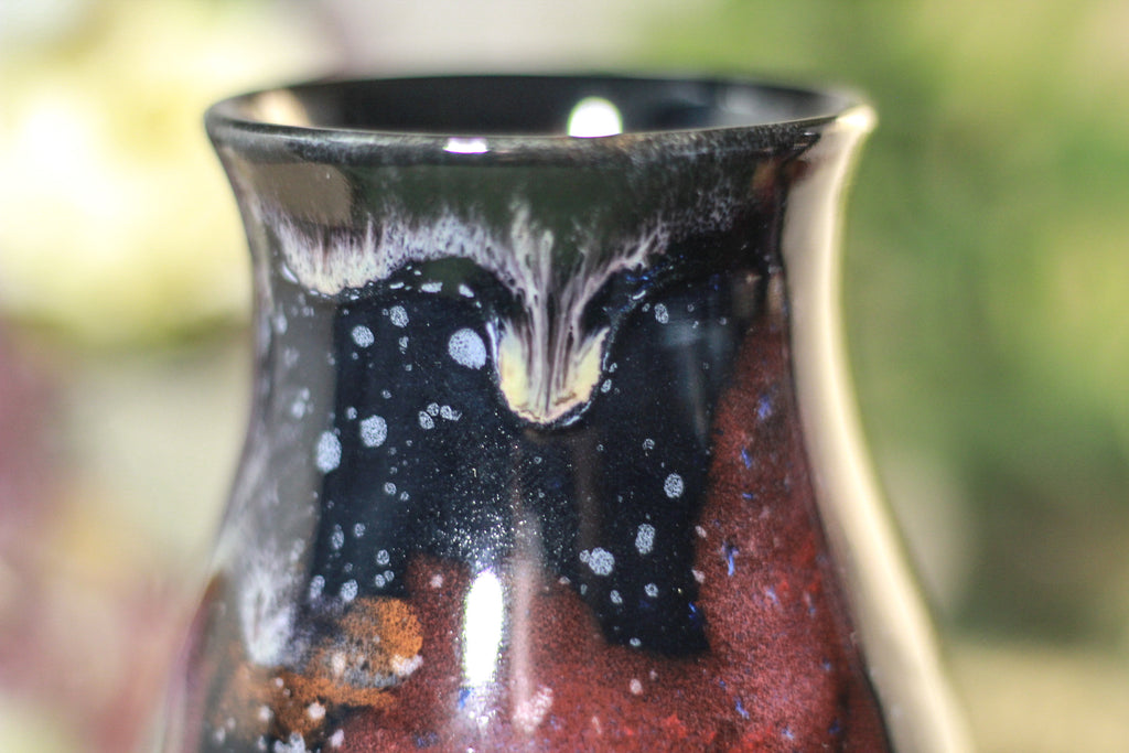 46-A Scarlet Stellar Barely Flared Cup, 11 oz.