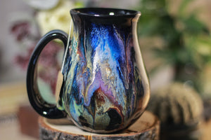01-B Cosmic Grotto Flared Notched Mug, 11 oz