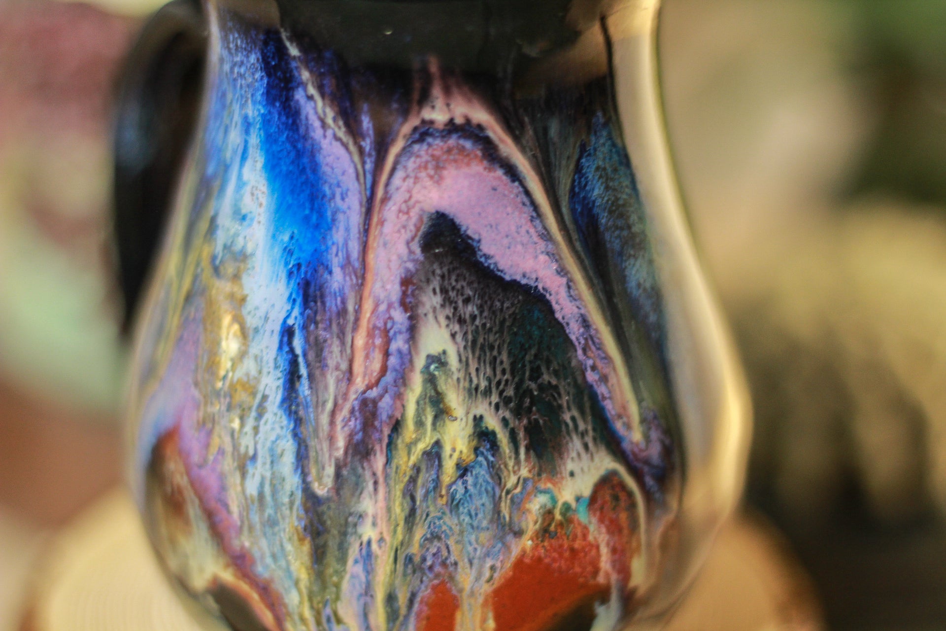 01-B Cosmic Grotto Flared Notched Mug, 11 oz