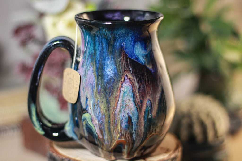02-B Cosmic Grotto Flared Notched Mug - MISFIT, 15 oz. - 20% off