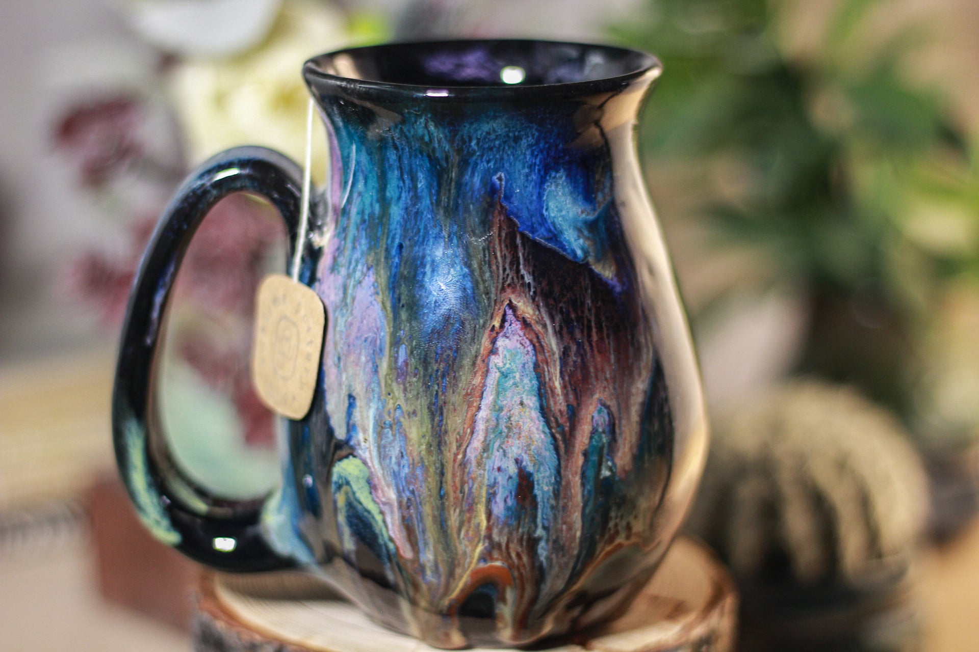 02-B Cosmic Grotto Flared Notched Mug - MISFIT, 15 oz. - 20% off
