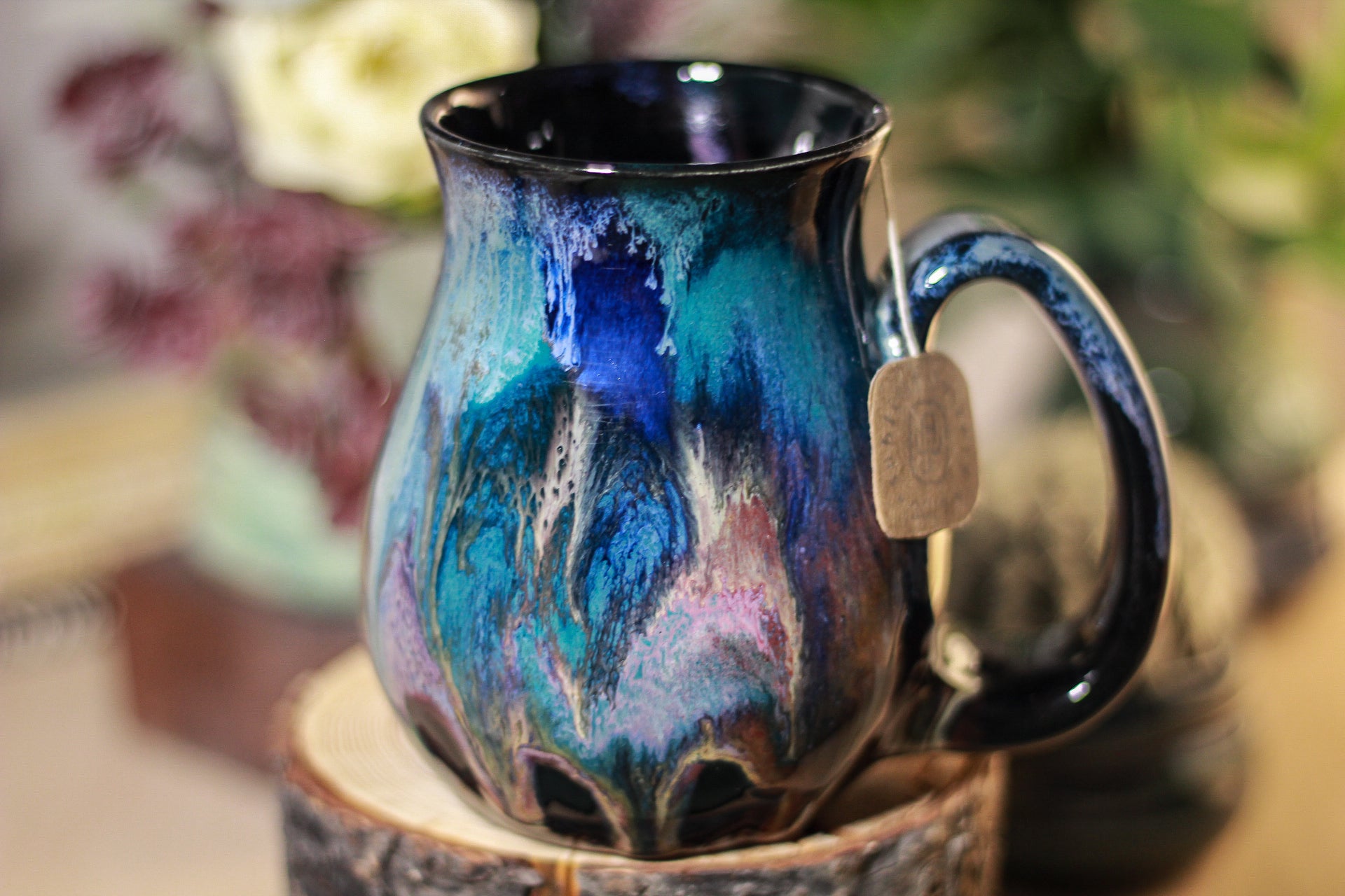 03-B Cosmic Grotto Flared Notched Mug - MISFIT, 14 oz. - 30% off