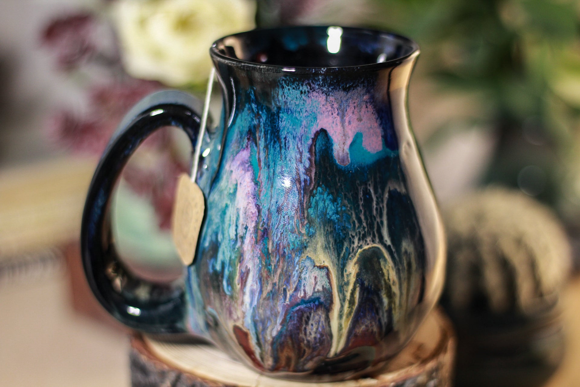 03-B Cosmic Grotto Flared Notched Mug - MISFIT, 14 oz. - 30% off