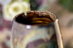 05-B Copper Agate Notched Crystal Mug - TOP SHELF, 14 oz.
