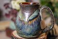 06-B Copper Agate Notched Stein Mug, 13 oz.