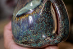 06-B Copper Agate Notched Stein Mug, 13 oz.