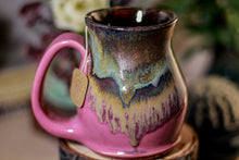 Load image into Gallery viewer, 07-B Copper Agate Notched Stein Mug, 14 oz.