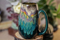 09-A New Earth Notched Crystal Mug, 16 oz.