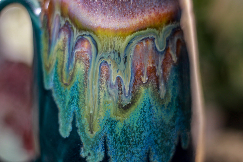09-A New Earth Notched Crystal Mug, 16 oz.