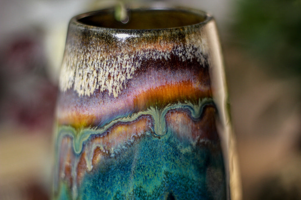 09-A New Earth Notched Crystal Mug, 16 oz.