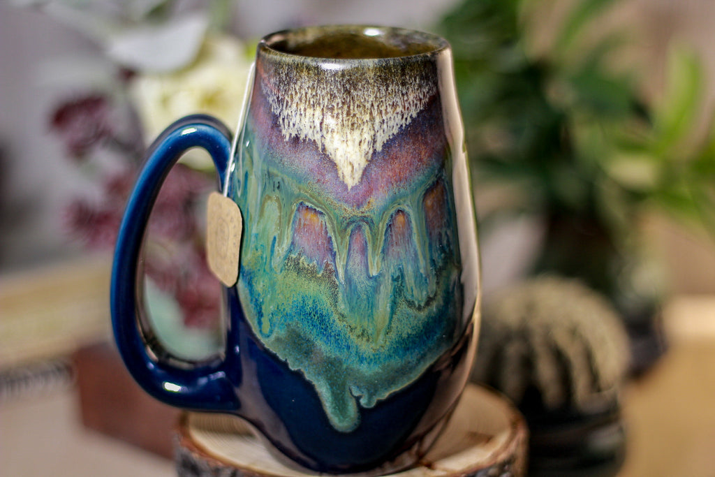 10-A New Earth Notched Mug, 16 oz.
