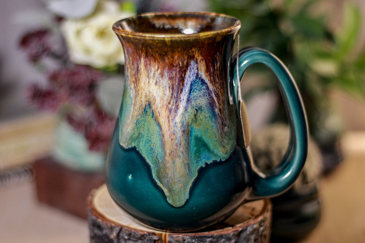 11-C Molten Electric Falls Barely Flared Notched Mug - MISFIT, 14 oz. - 15% off