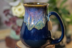 16-D Electric Wave Notched Barely Flared Mug, 16 oz