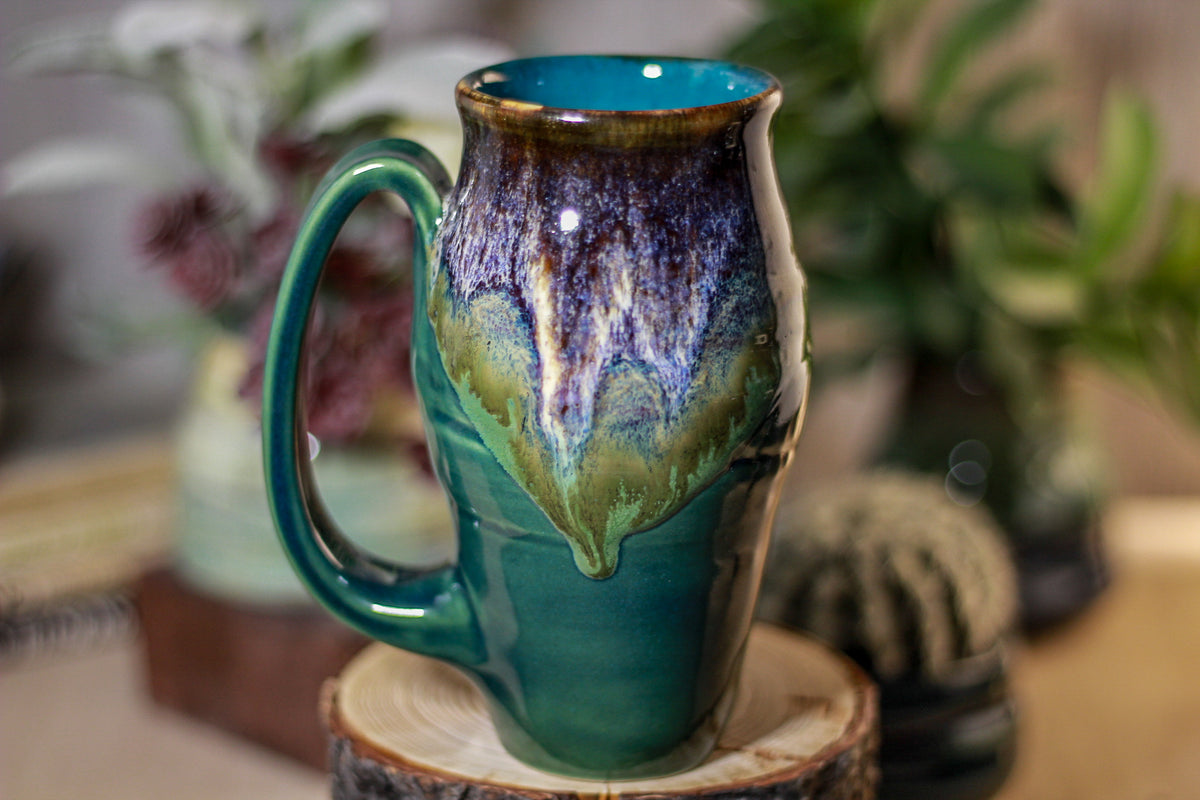 19-C Electric Falls Beer Mug,13 oz