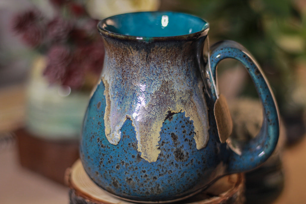 21-D Prototype Barely Flared Notched Mug, 14 oz.