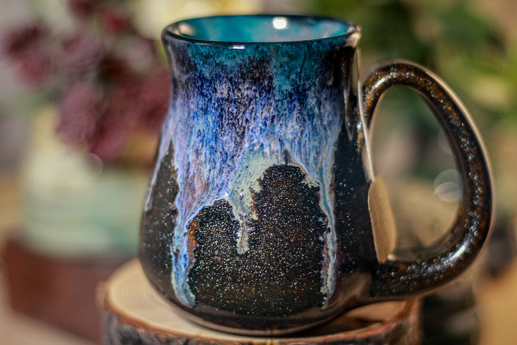 22-D Midnight Wave Barely Flared Notched Mug - ODDBALL, 12 oz. - 10% off