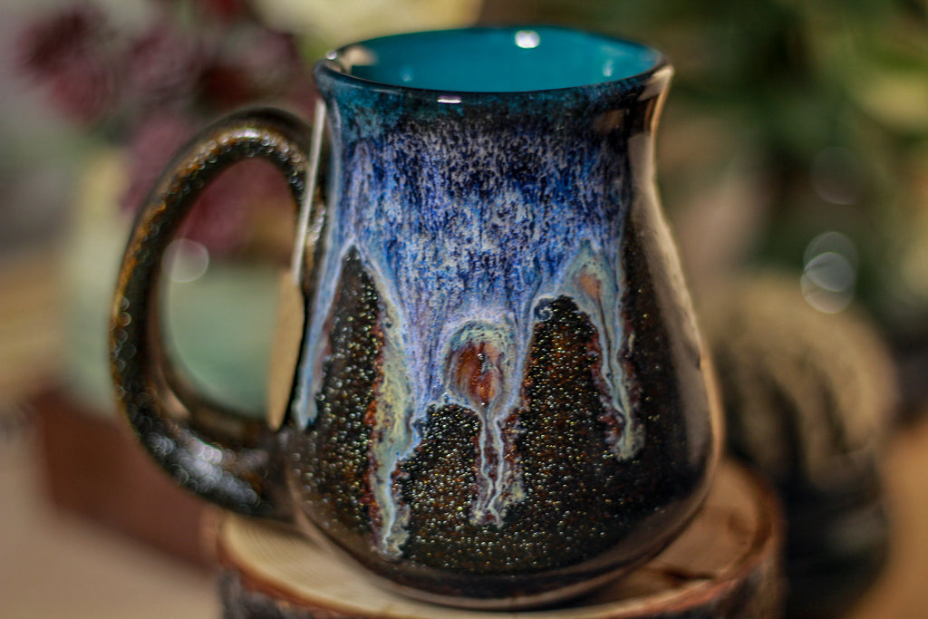 22-D Midnight Wave Barely Flared Notched Mug - ODDBALL, 12 oz. - 10% off