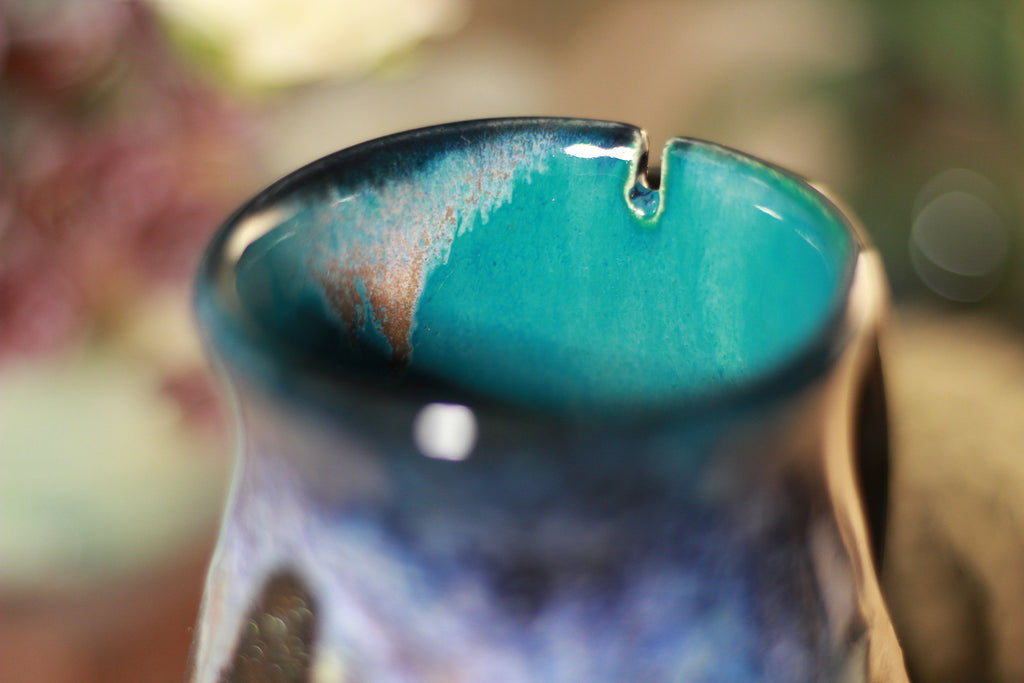 22-D Midnight Wave Barely Flared Notched Mug - ODDBALL, 12 oz. - 10% off