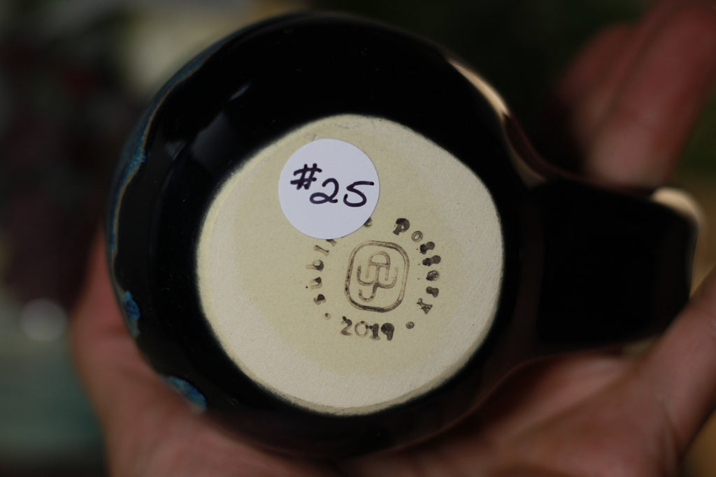 25-E Boreal Aurora Barely Flared Notched Mug, 12 oz.