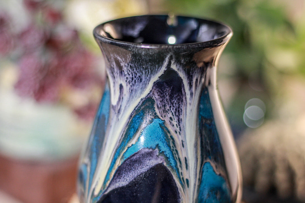 44-E Teal Grotto Barely Flared Notched Mug - MISFIT, 14 oz - 10% off