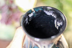 44-E Teal Grotto Barely Flared Notched Mug - MISFIT, 14 oz - 10% off