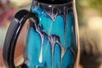 45-E Teal Grotto Notched Mug - MISFIT, 14 oz - 10% off