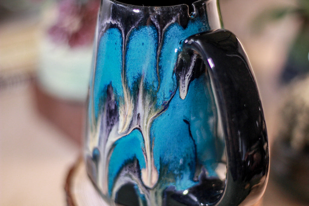 45-E Teal Grotto Notched Mug - MISFIT, 14 oz - 10% off
