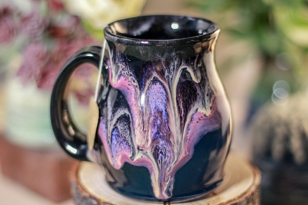 46-E Amethyst Grotto Barely Flared Notched Mug, 10 oz