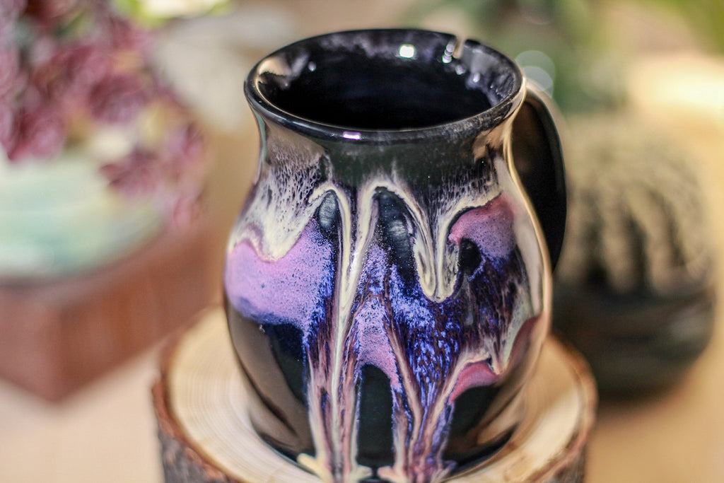 46-E Amethyst Grotto Barely Flared Notched Mug, 10 oz