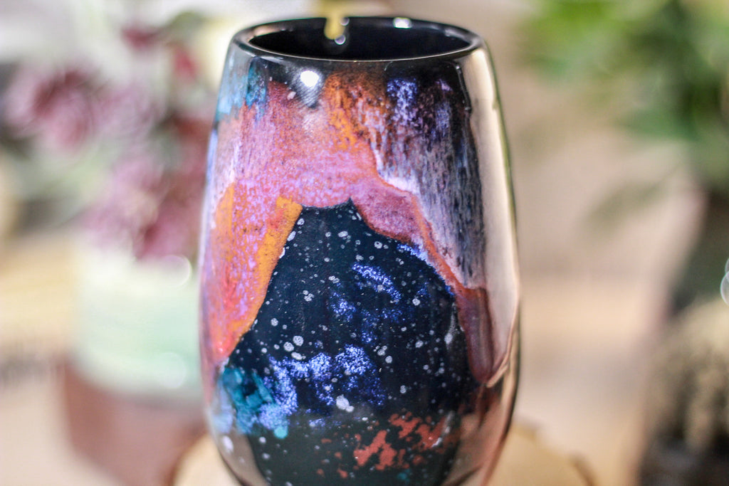 47-A Rainbow Stellar Notched Mug, 13 oz