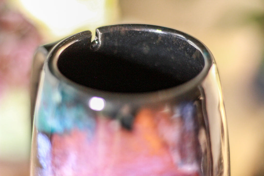 47-A Rainbow Stellar Notched Mug, 13 oz
