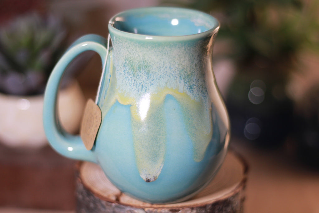 32-D Atlantean Jade Barely Flared Notched Mug - ODDBALL, 12 oz - 10% off